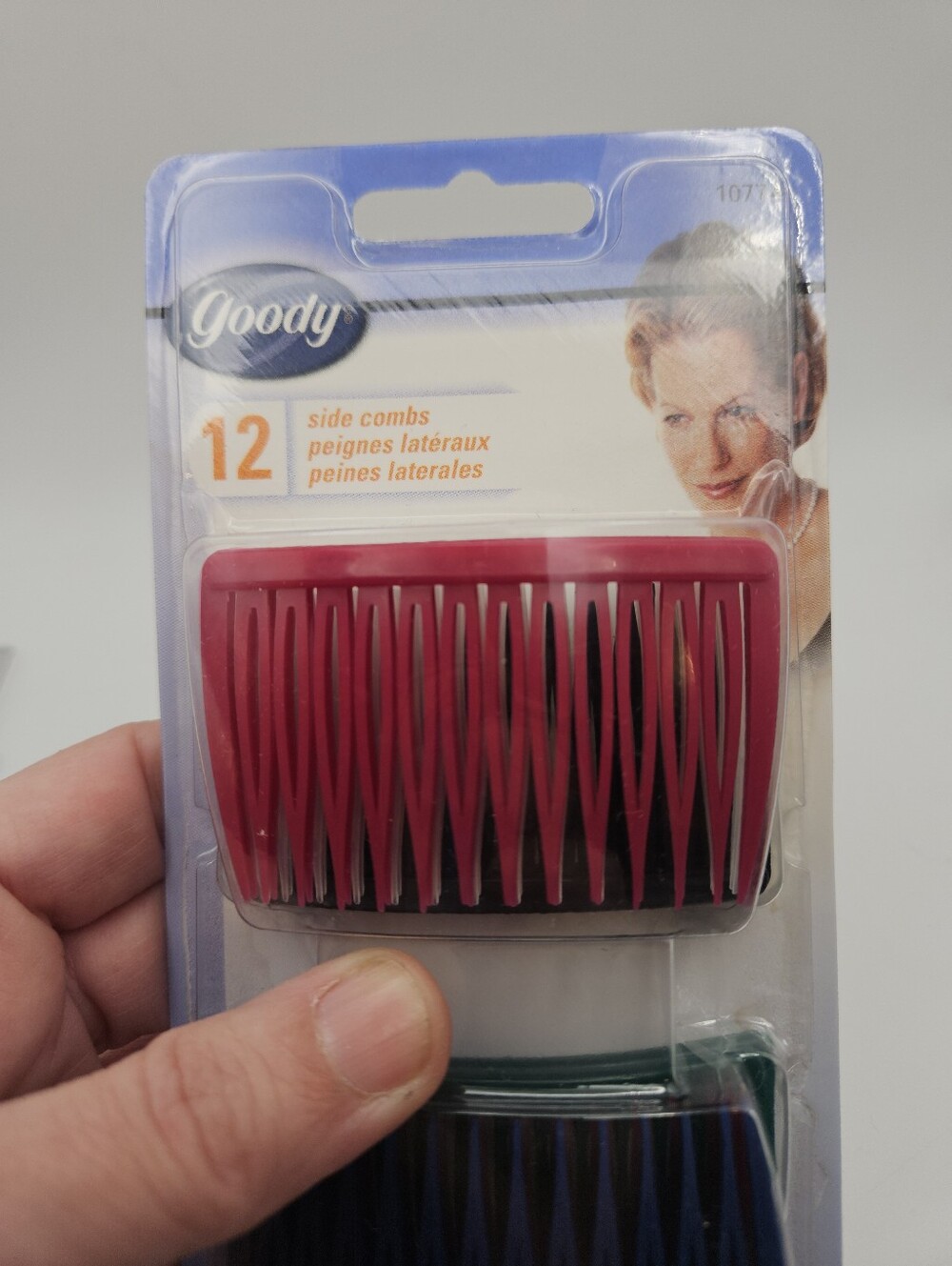 Genuine Y2K Vintage NOS Side Hair Comb Set - 12 Pack 10774
